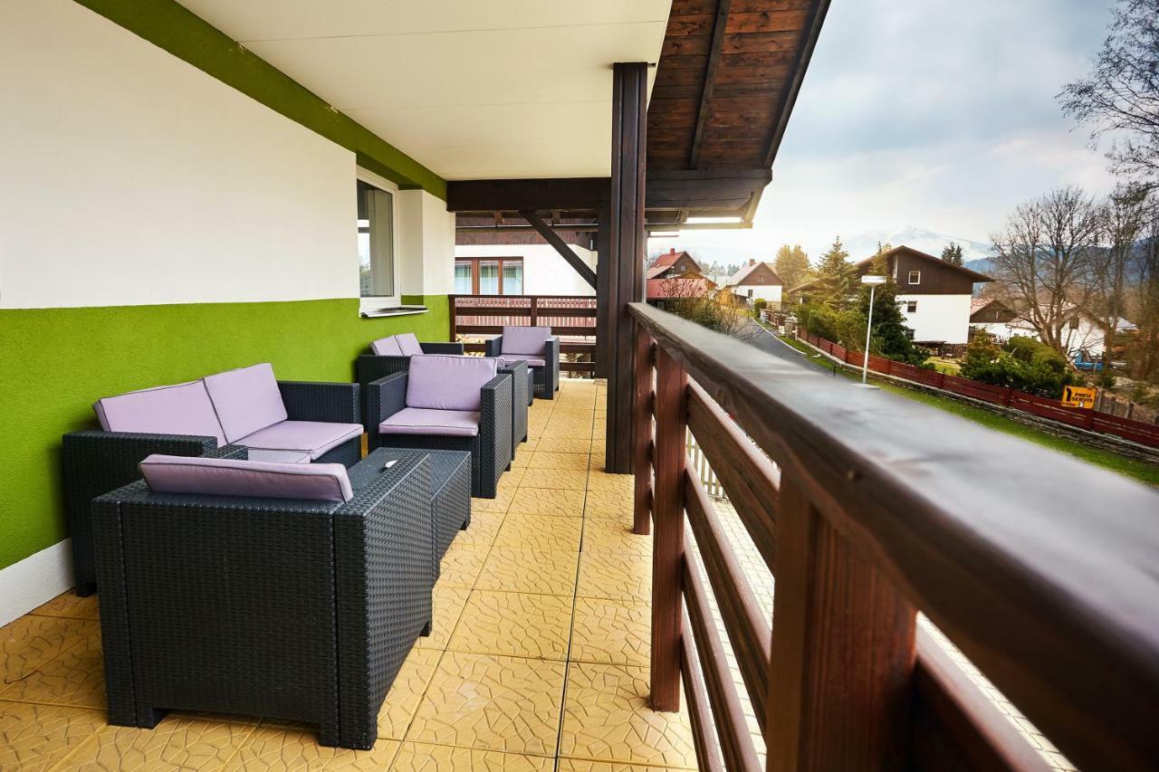 Apartmany Nad Rybnikem Železná Ruda Eksteriør bilde